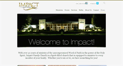 Desktop Screenshot of impactfamilychurch.com